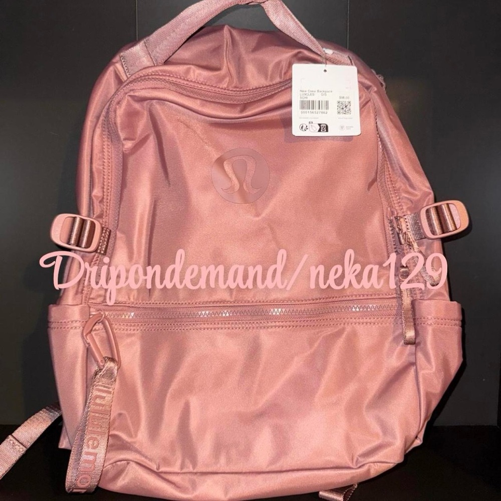 Lululemon New Crew Backpack 22L Updated- Spiced Chai - Picture 3 of 9
